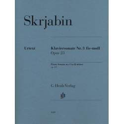 Skrjabin - Sonata in Fis minor N° 3 Opus 23 for piano