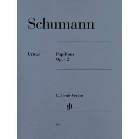 Schumann - Papillon op.2 pour piano (Ed. Henle)