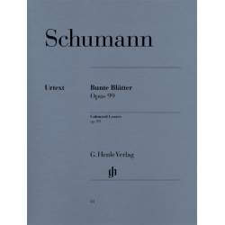 Schumann - Coloured leaves opus 99 for piano
