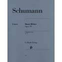 Schumann - Bunte Blätter opus 99 pour piano