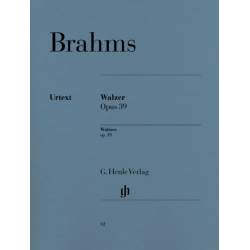 Brahms - Walzer Opus 39 for piano (Ed. Henle)