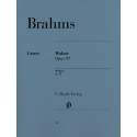 Brahms - Valse Opus 39 pour piano (Ed. Henle)