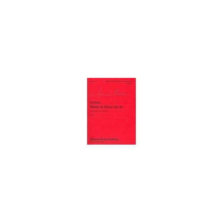 Brahms - Valse Opus 39 pour piano (Ed. Wiener)