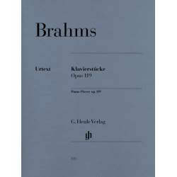 Brahms - Piano pieces op.119 for piano (Ed. Henle)