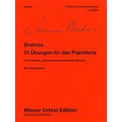 Brahms - 51 exercises for piano