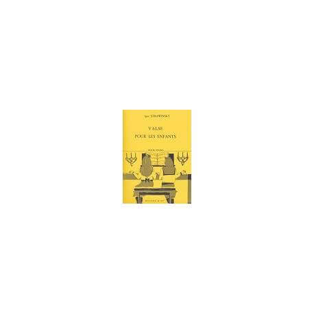 Strawinsky - Valse pour les enfants for piano
