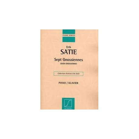 Satie - 7 Gnossiennes for piano (Ed. Salabert