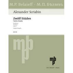 Scriabin - 12 Etudes op.8 pour piano