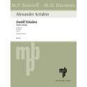 Scriabin - 12 Etudes op.8 for piano
