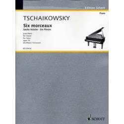 Tchaikovsly - 6 pieces op.19 for piano