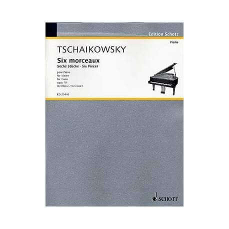 Tchaikovsly - 6 pieces op.19 for piano