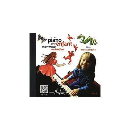 Masson et Nafilyan - Le piano pour enfants book 1 (CD)
