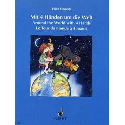 Emonts - Mit 4 Händen um die Welt voor piano duet