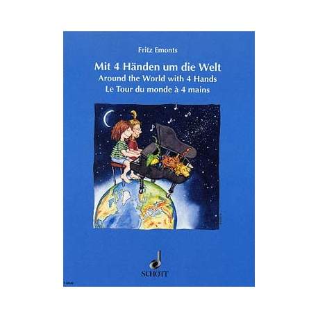 Emonts - Mit 4 Händen um die Welt voor piano duet
