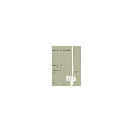 Glasunow - Concerto n°2 in H Dur op.100 voor piano