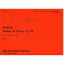 Brahms - Walzer Opus 39 voor piano duet