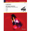 Czerny -  40 exercices journaliers op.337 pour piano