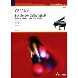 Czerny - Ecole de la vélocité op.299 pour piano