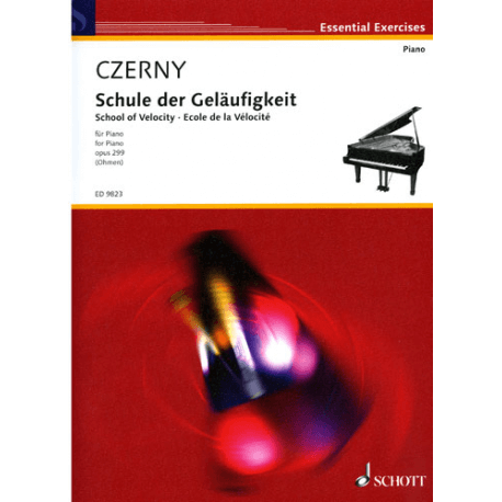 Czerny - Ecole de la vélocité op.299 pour piano