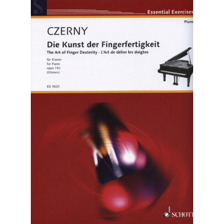 Czerny - De kunst voor de vingers losmaken op.740 voor piano