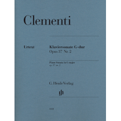 Clementi - Sonate in g minor op.37 N°2 for piano