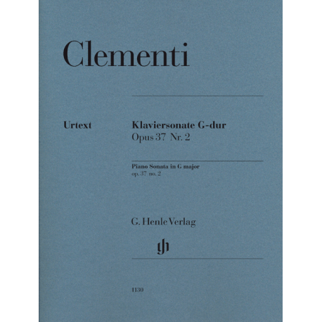 Clementi - Sonate in g minor op.37 N°2 for piano