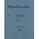 Mendelssohn - String kwintet Op. 18 en 87