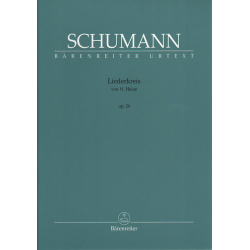 Schumann - Liederkreis op.24 pour voix et piano