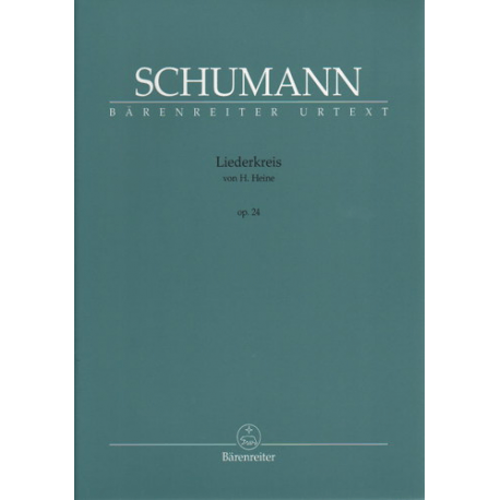 Schumann - Liederkreis op.24 for voice and piano