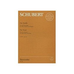 Schubert - The Trout for high voice and piano