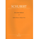 Schubert - Die Schöne Müllerin op.25 for medium voice and piano