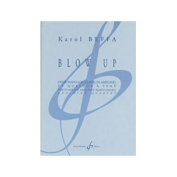Beffa - Blow Up for wind quartet and piano