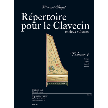 Siegel - Répertoire pour clavecin