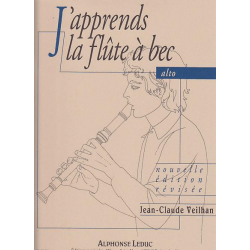 Veilhan - J'apprends la flûte à bec alto (alto recorder)