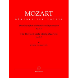 Mozart - 13 quatuors à cordes de jeunesse vol.2