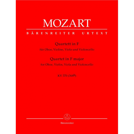 Mozart - De Kwartet in F Dur voor hobo, viool, altviool en cello