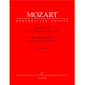 Mozart - Le Quatuor pour hautbois, violon, alto et violoncelle