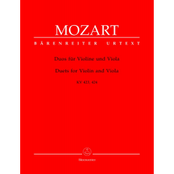 Mozart - Duos pour violon et alto