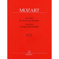 Mozart - Duos for violin and cello