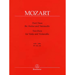 Mozart - Duos pour violon et violoncelle