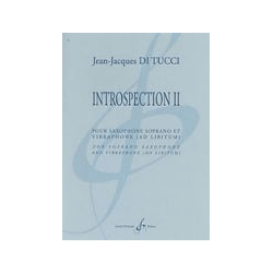 Di Tucci - Introspection II for soprano saxophone and vibraphone