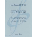 Di Tucci - Introspection II pour saxophone soprano et vibraphone