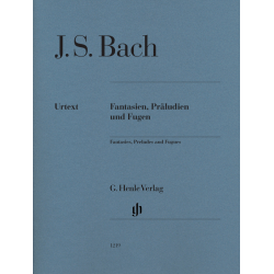 Bach - Fantasie, preludes and fugues for piano