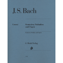 Bach - Fantaisie, préludes et fugues pour piano