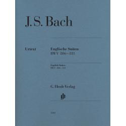 Bach - English suites for piano (Ed. Henle)