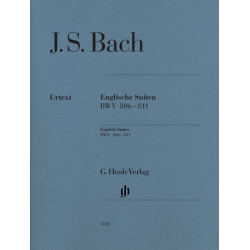 Bach - Suite anglaise pour piano (Ed. Henle)