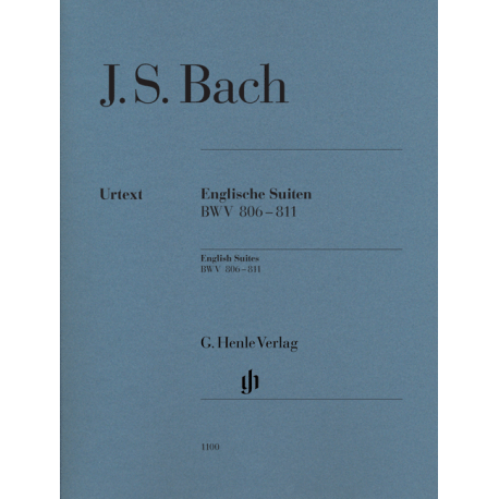 Bach - English suites for piano (Ed. Henle)