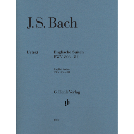 Bach - Suite anglaise pour piano (Ed. Henle)