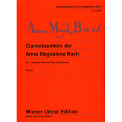 Bach - Petit livre d'Anna-Magdalena Bach pour piano (Ed. Wiener)