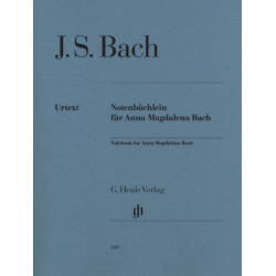 Bach - Petit livre d'Anna-Magdalena Bach pour piano (Ed. Henle)